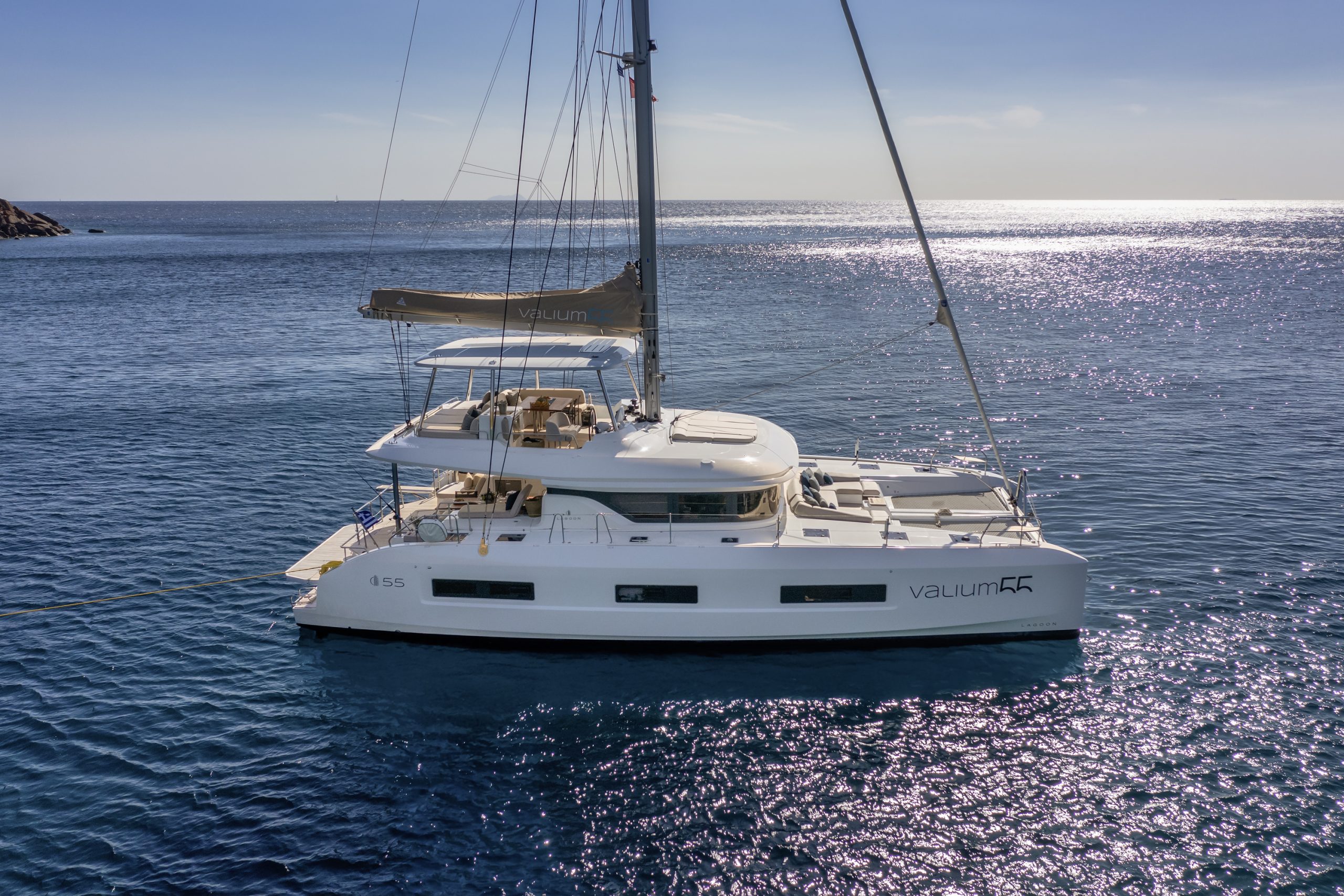 Greece Yacht Charter valium 55 exterior